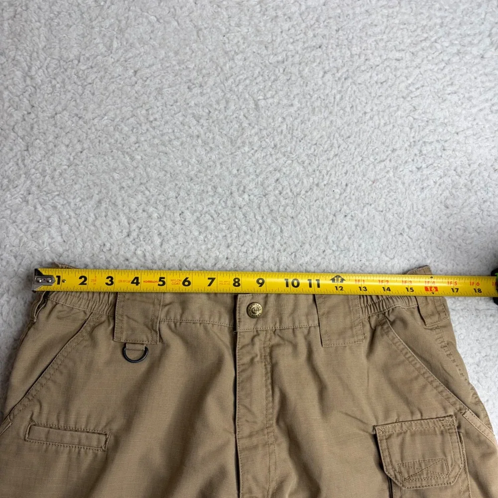 5.11 Tactical Series Mens Tan Taclite Pro Shorts Cargo Shorts Style 73287 32